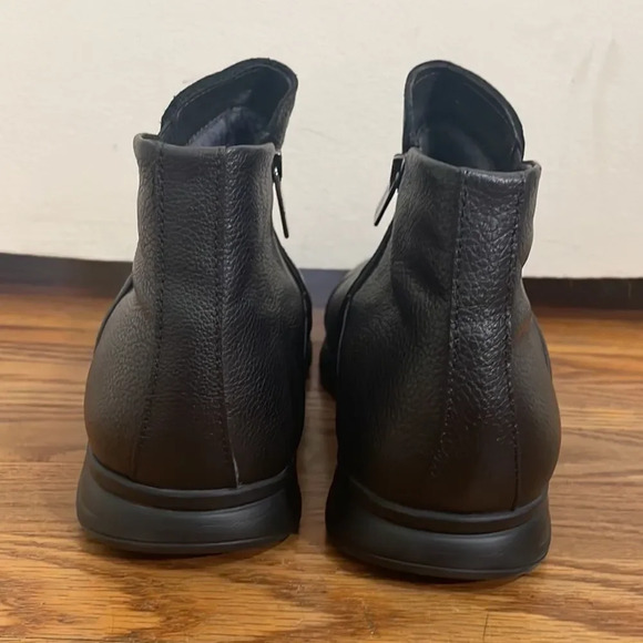 Baldinini Fur Line Extralight Leather Boot Black Men’s EU 42 US 9.5 - Picture 4 of 13